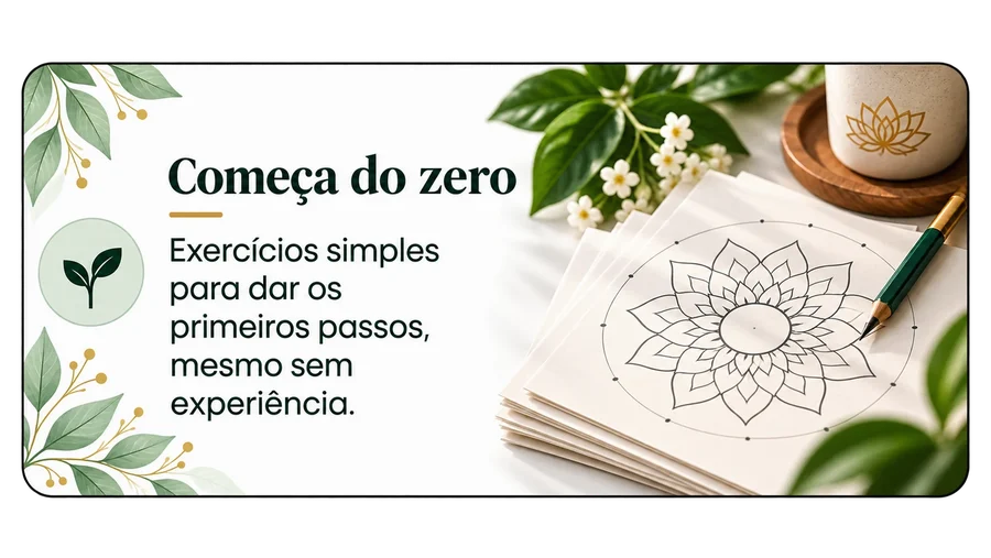 Começa do zero — Exercícios simples para dar os primeiros passos, mesmo sem experiência.