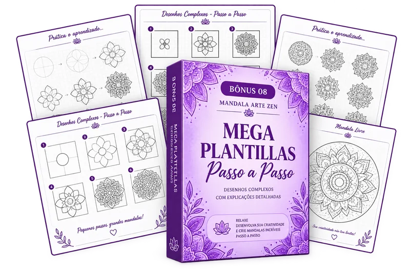 Mockup do bónus 8 — Mega Folha Passo a Passo